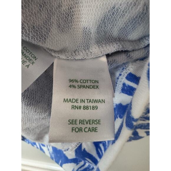 Lilly Pulitzer Lobstah Roll Skipper Popover Blue Lobster Quarter Zip Sz S EUC - Picture 9 of 15